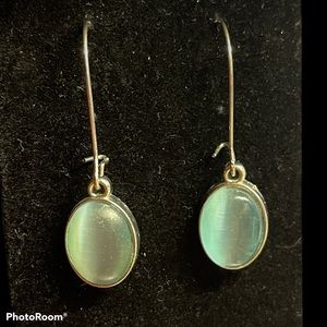 Vintage 00's loop dangle earrings